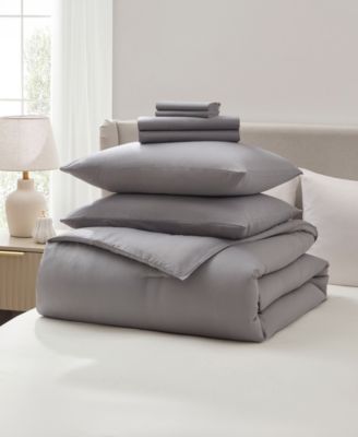 Luxury Soft Modern Design 7-Pc. Comforter Set, Queen