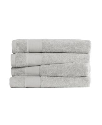 4-Piece Cotton Bath Towels Set, 54" x 30"