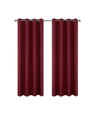 Polyester 140 GSM Sedona Jacquard Grommet Curtain Panel