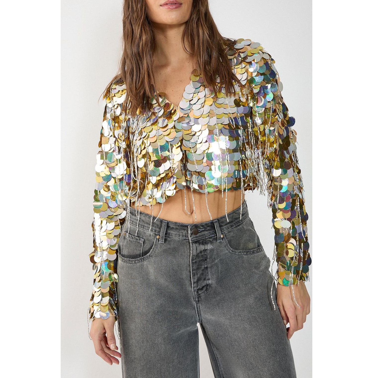 Women's Disc Tassel Trophy Jacket