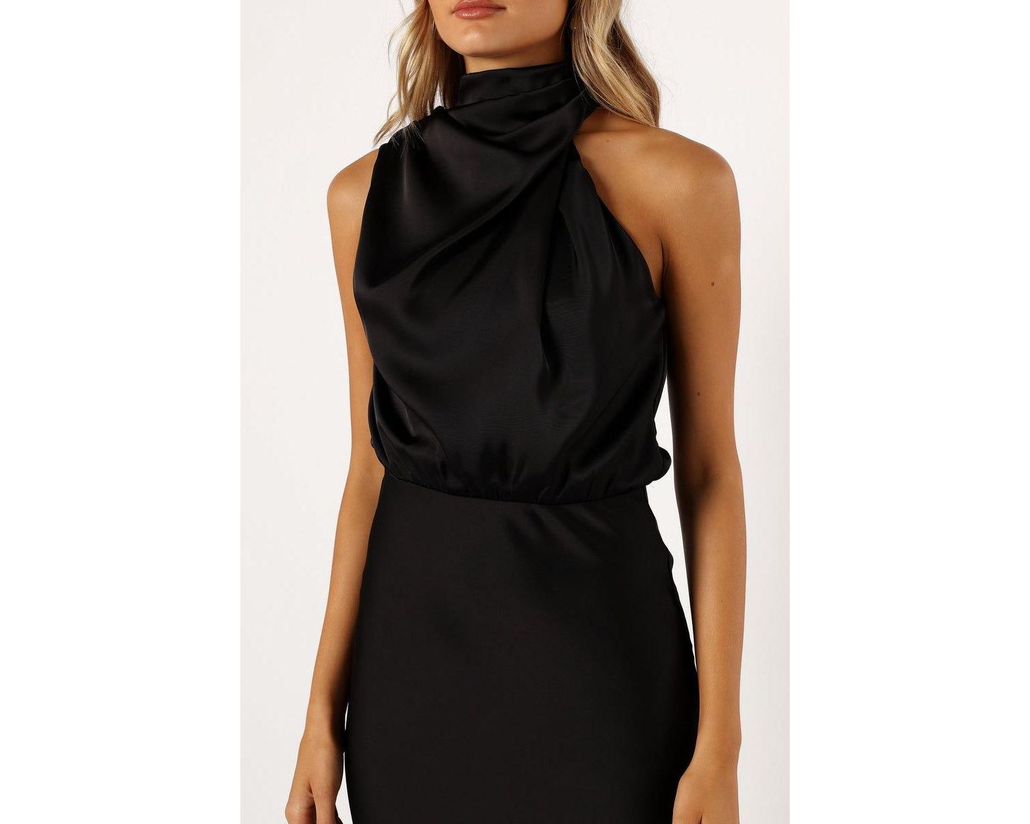 Women's Anabelle Halter Neck Midi Dress