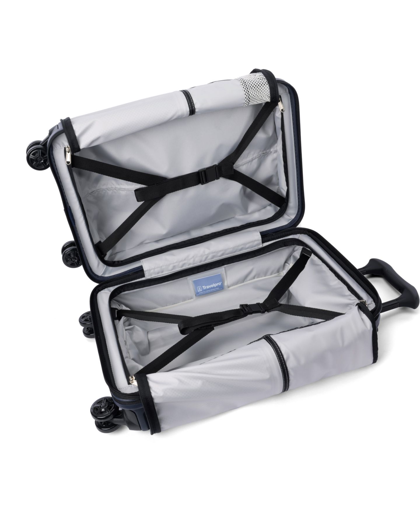 Чемодан Travelpro Platinum Elite Compact Hardside Carry-On Spinner, цвет: Тёмно-синий — фото 8