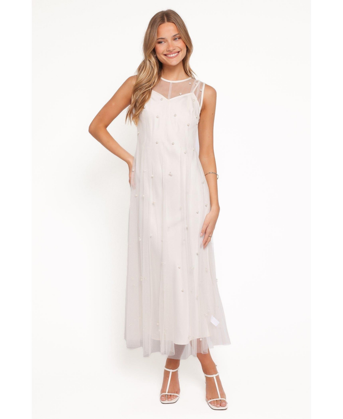 Petal and Pup Women's Yulia Pearl Midi Dress