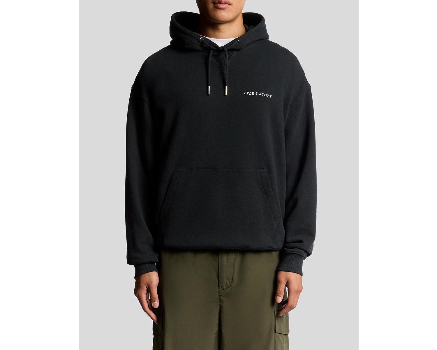 Men's Script Brushback Pullover Hoodie