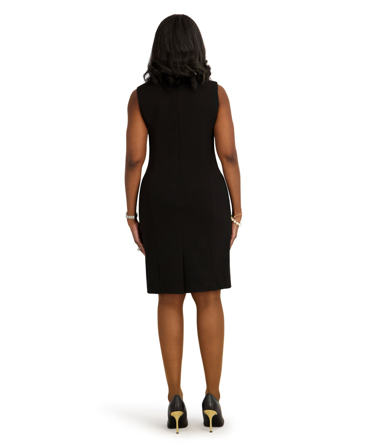 Women's Princess Seam Midi Dress