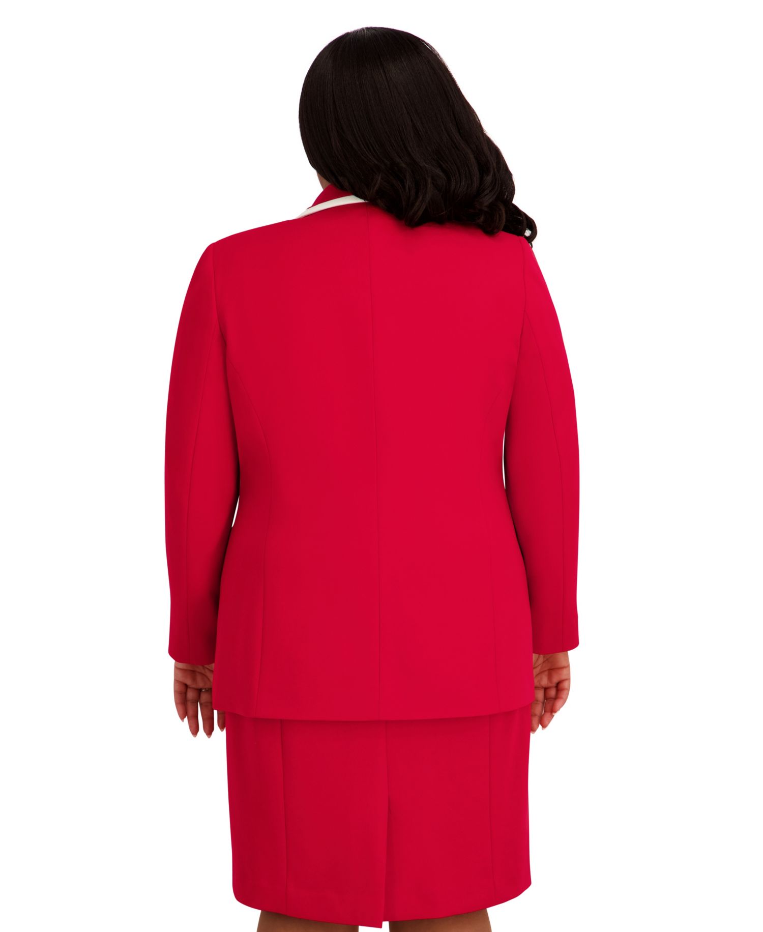Women's Double-Breasted Collared Blazer