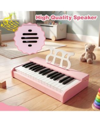 30-Key Kids Digital Piano with Music Stand, Ideal for 3+ Years Old Beginners