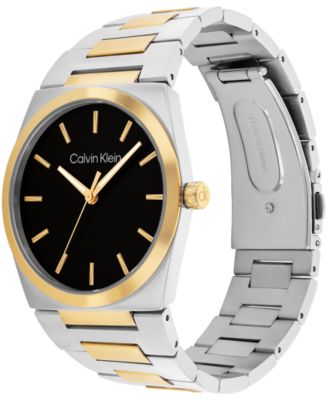 Men's CK Empower Two Tone Stainless Steel Bracelet Watch, 40mm