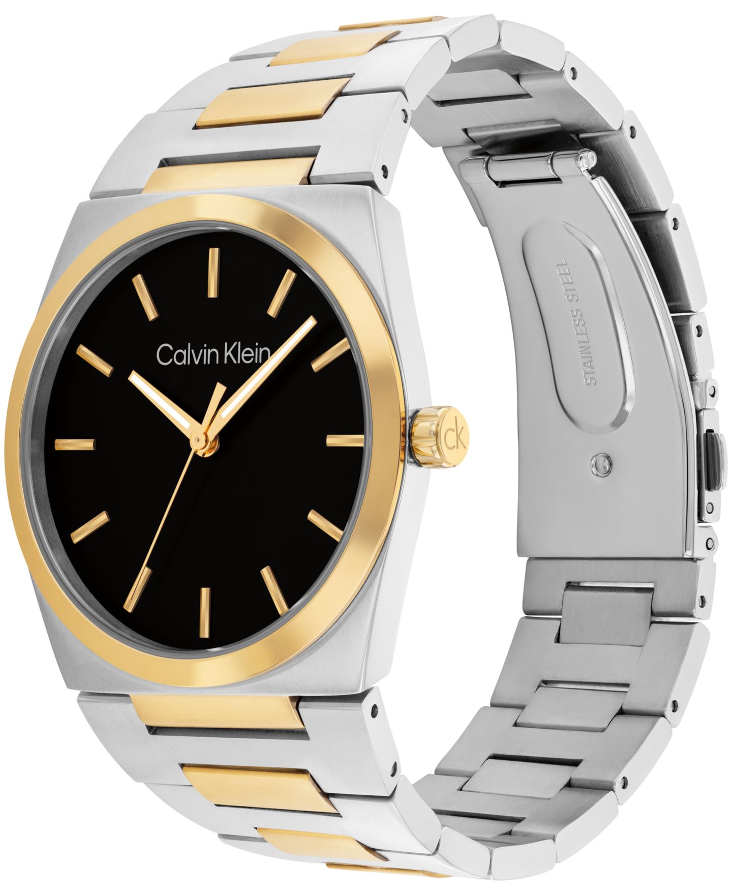 Мужские часы Calvin Klein CK Empower Two Tone Stainless Steel Bracelet Watch, 40mm — фото 2