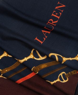 Diagonal Belting Oblong Scarf