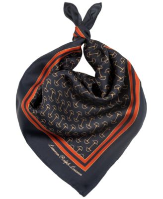 Equestrian Geo Small Square Scarf