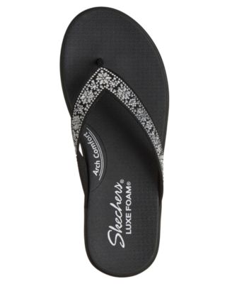 Women’s Meditation Luxe - Sunny Glow Flip-Flop Thong Sandals from Finish Line