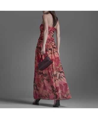 Women's Strapless Maxi Dress