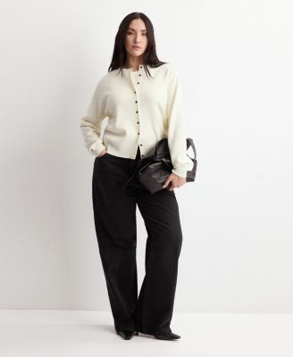 Women's Knitted Button Cardigan Sweater