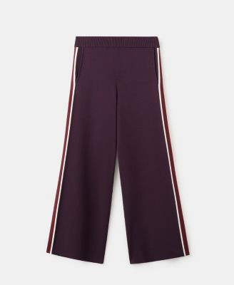 Women's Contrasting Stripes Knitted Pants