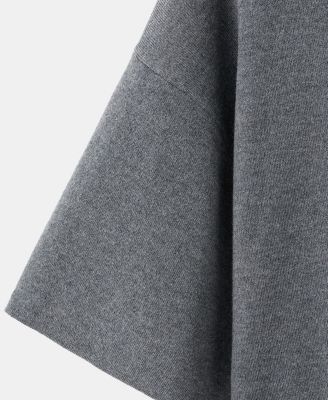 Women's Oversize Short Sleeve Sweater