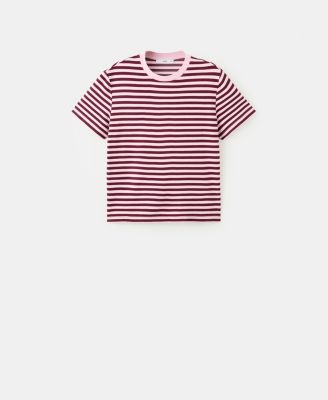 Women's Striped Short-Sleeved T-Shirt