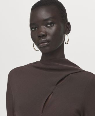 Women's A-Line Foulard Dress