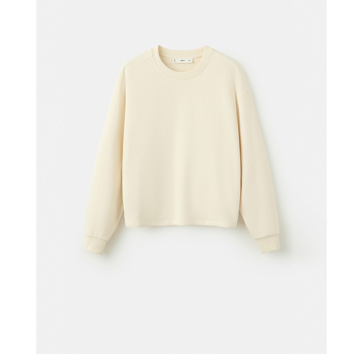 Women's Round-Neck Cotton Sweatshirt