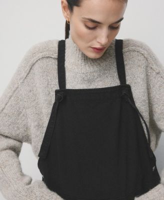 Women's Maternity Denim Dungarees