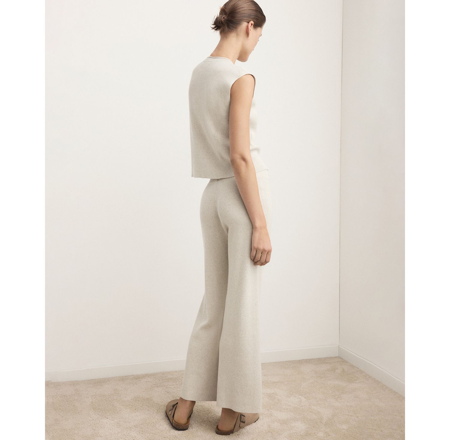 Women's Fluid Cotton-Linen Woven Pants