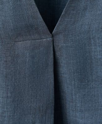 Women's Ramie Overdyed Effect Kaftan