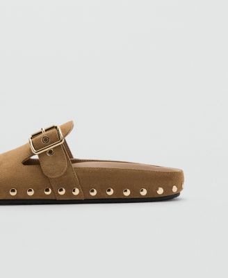 Women's Studded Leather Shoes