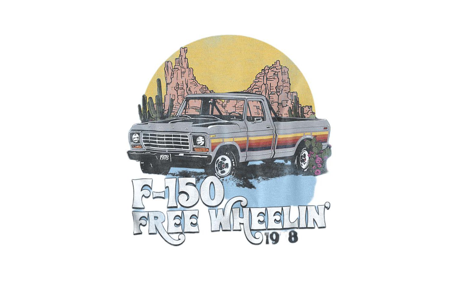 Men's Ford Trucks F150 Desert Ride T-Shirt