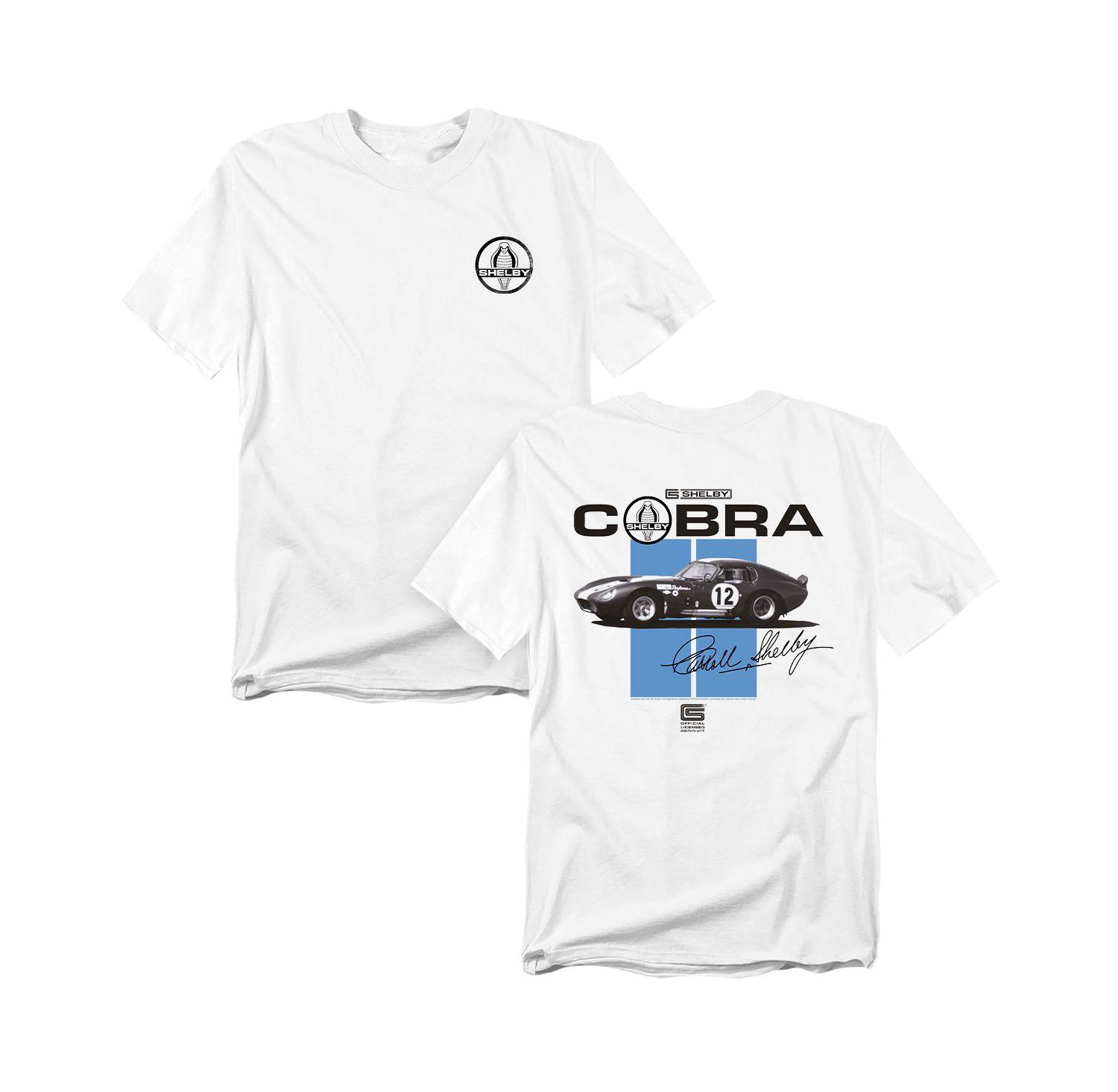 Men's Shelby Cobra Racing Stripes T-Shirt