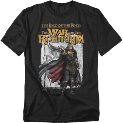 Мужская футболка Lord Of The Rings War Of The Rohirrim Wulf Homage, цвет: Чёрный