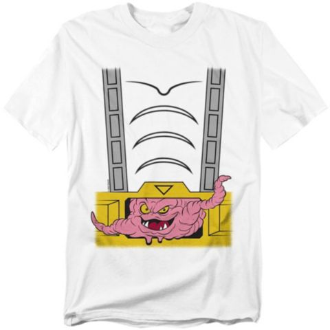 Мужская футболка Teenage Mutant Ninja Turtles Krang Suit, цвет: Белый