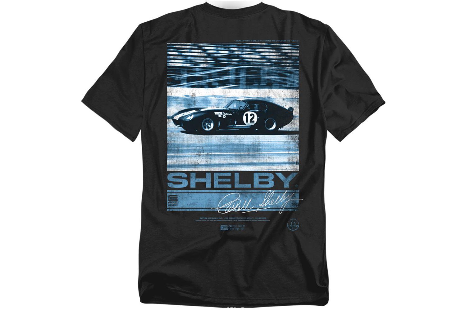Men's Shelby Cobra At Speed Back T-Shirt