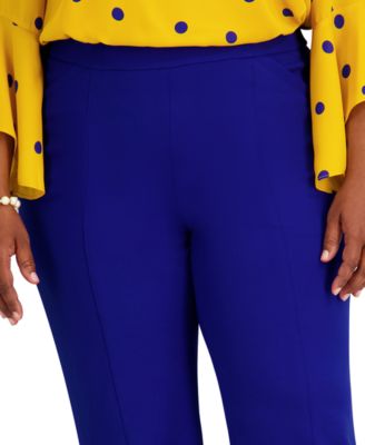 Women's Seamed Slash Pocket Trousers Pants