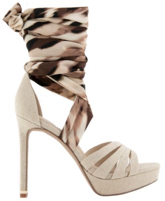 Women's Nikkii Ankle-Wrap Platform Sandals