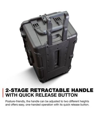 Wheeled Series 965 Lightweight NK-7 Resin Waterproof Hard Case with Foam Insert