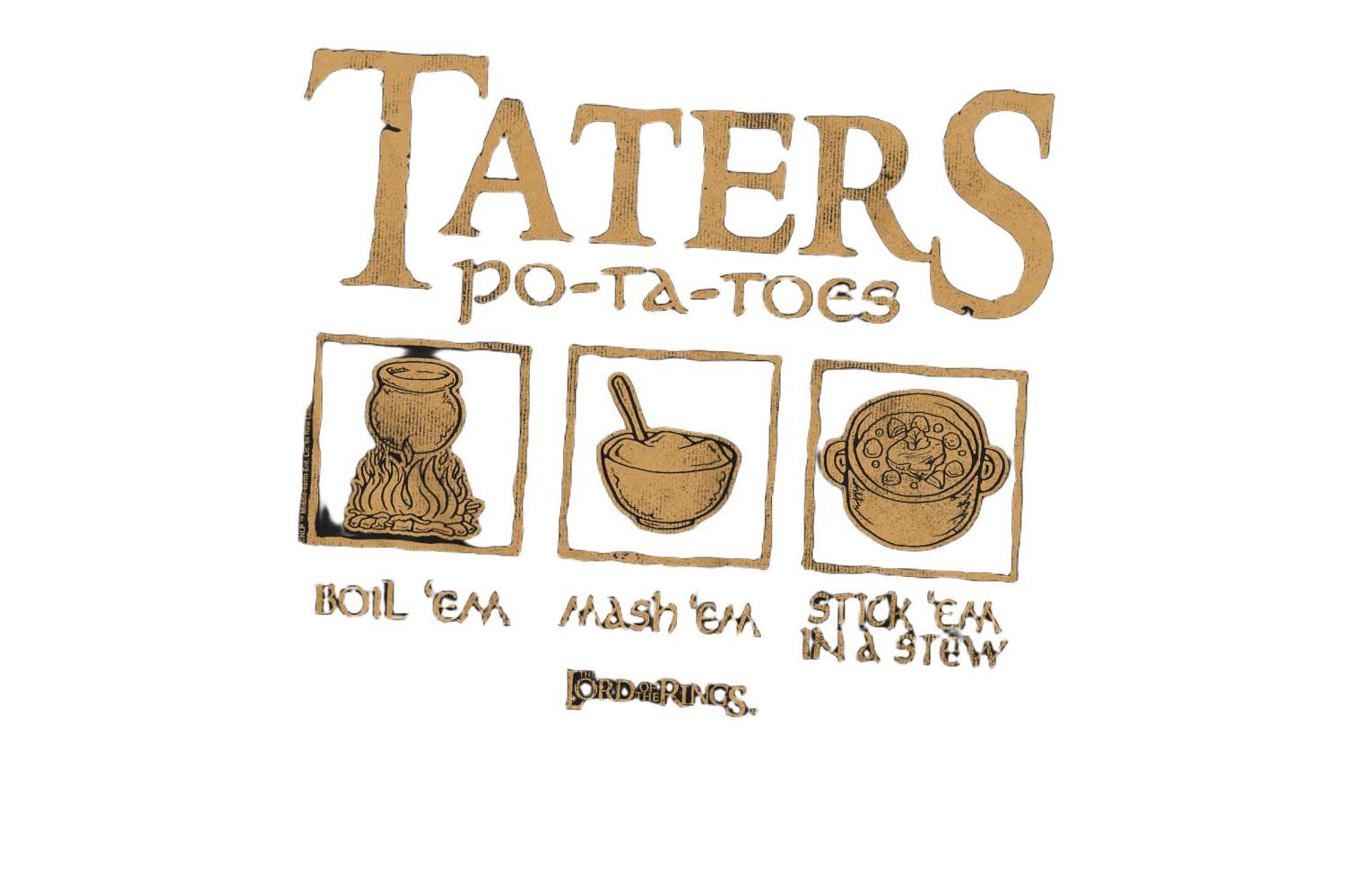 Men's Taters T-Shirt