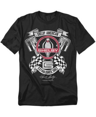Men's Shelby Cobra Piston Chequered T-Shirt