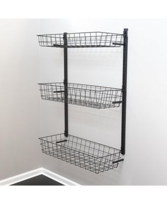 Adjustable G Basket Wall Storage System