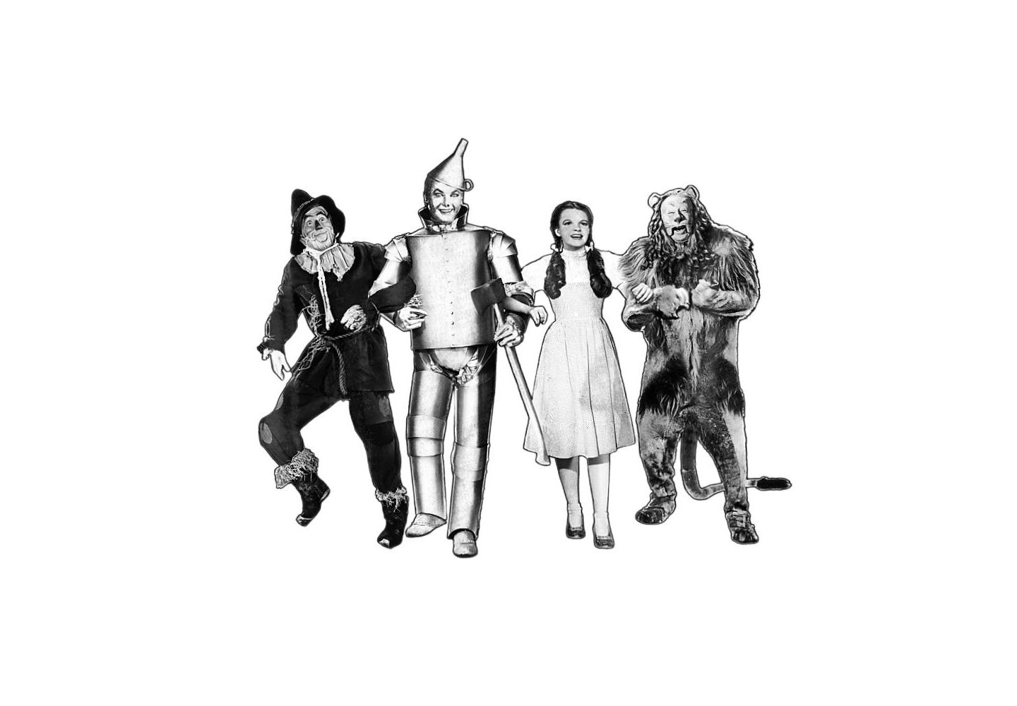 Мужская футболка Wizard Of Oz The Off To See The Wizard, цвет: Белый — фото 2