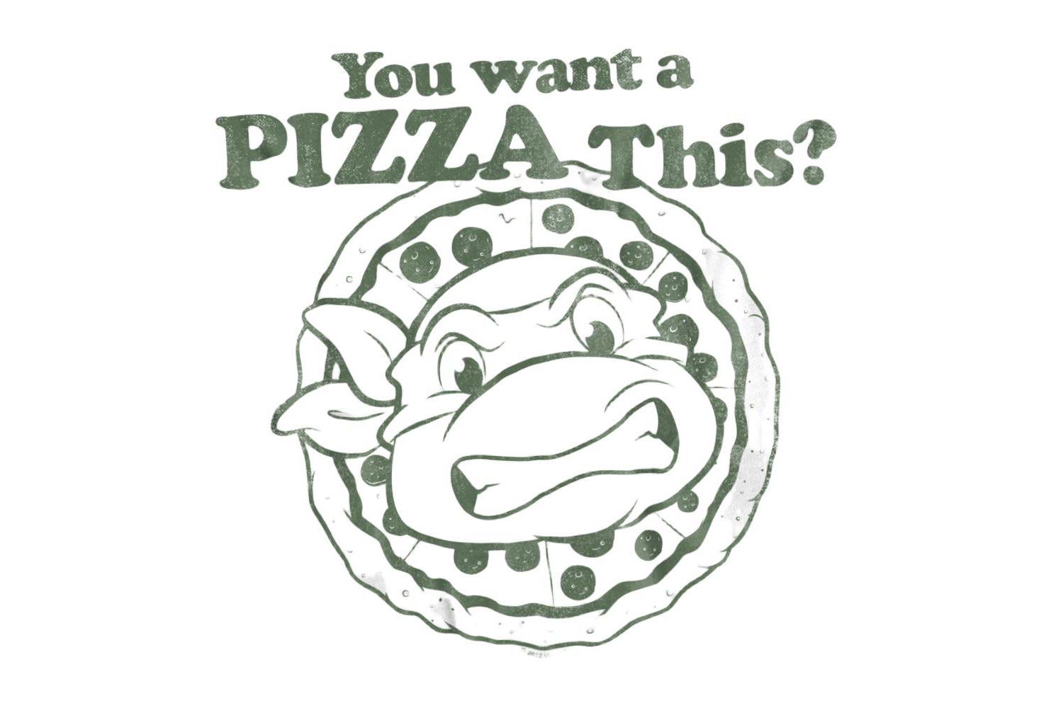 Big & Tall "You Want a Pizza Me" Graphic T Shirt