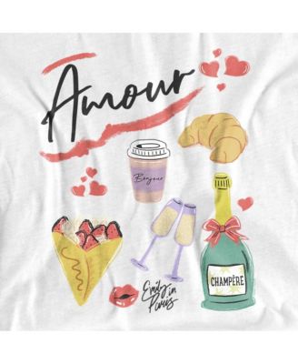 Men's Amour Food Collage T-Shirt