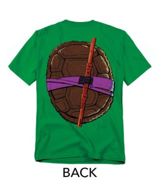 Big & Tall Mayhem Donatello Shell Front Back T-Shirt