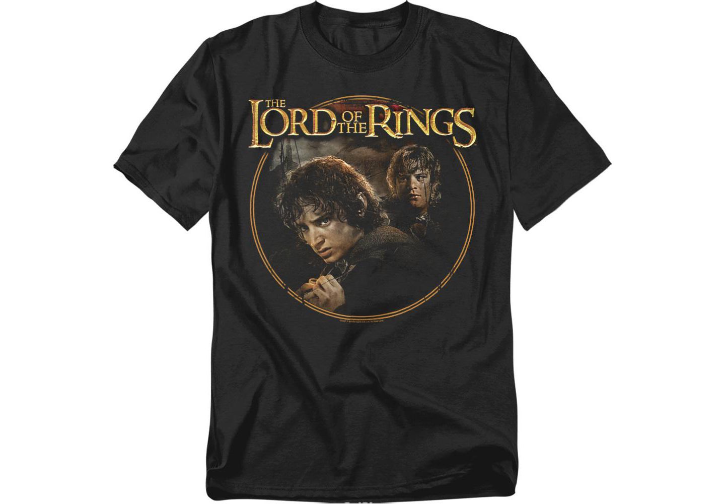 Мужская футболка Lord Of The Rings Big & Tall The Frodo Sam Band, цвет: Чёрный — фото 1