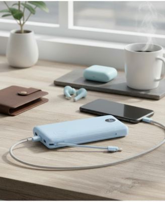 Travel 10Mah Powerbank With Wall Plug