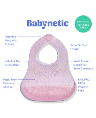 Baby Jelly Magnetic Silicone Bib