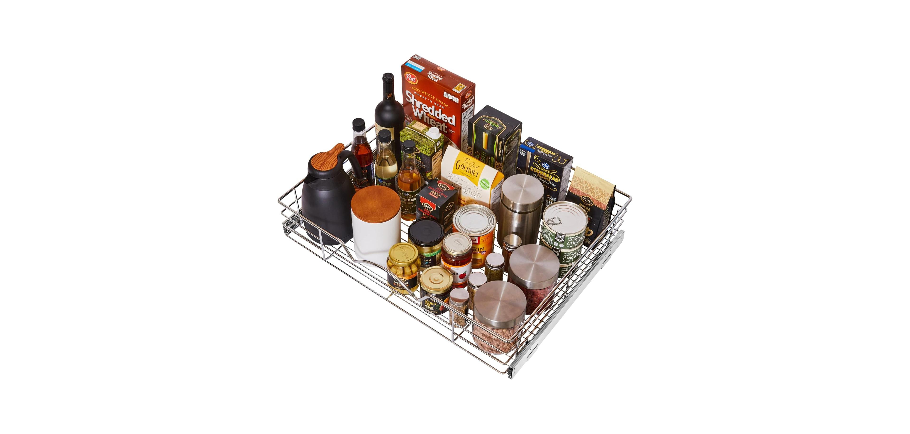 Florida Brands Pull Out Cabinet Organizer, Individual Sliding Drawers