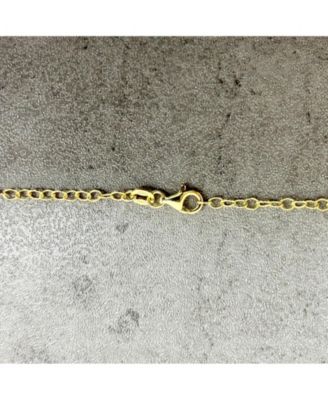 Clover Charm Necklace 14K Gold-Plated Sterling Silver