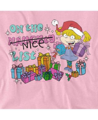 Men's Christmas Angelica On Santa's Naughty List T-Shirt