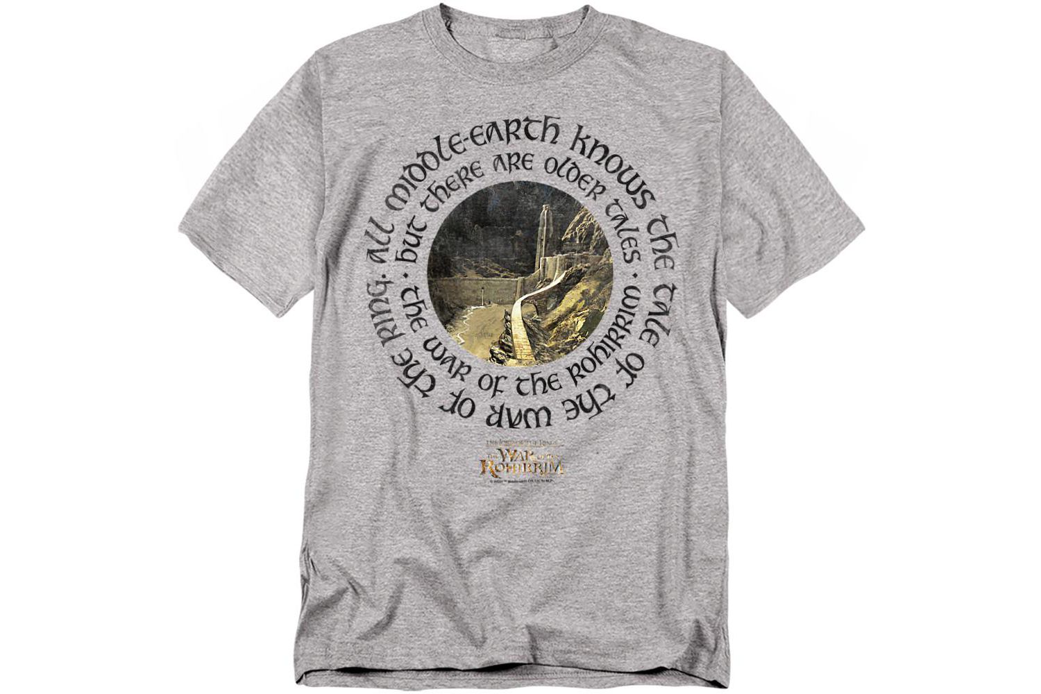 Men's War Of The Rohirrim Helms Deep Circle T-Shirt