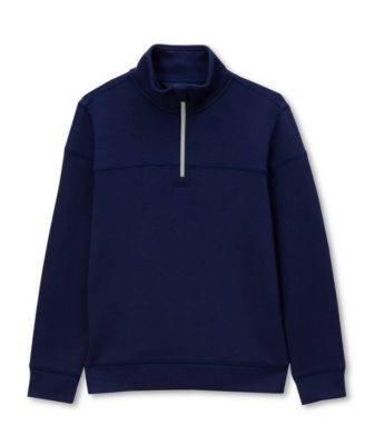 Boys Quarter Zip Pullover Sweatshirts